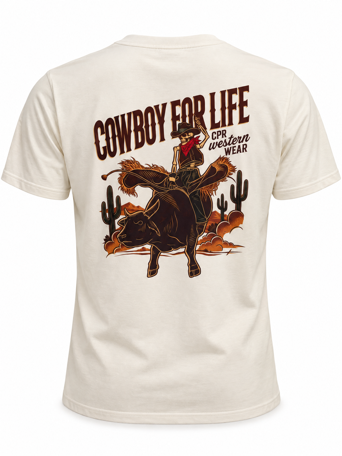 Camiseta CPR cowboy for Life
